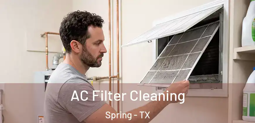  AC Filter Cleaning Spring - TX