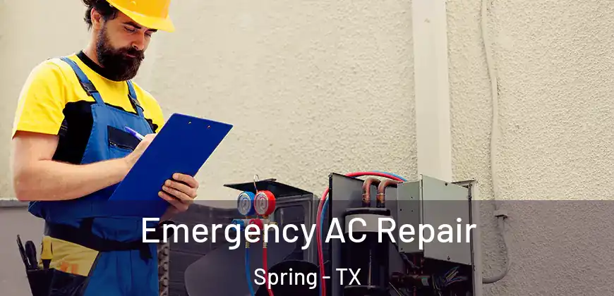  Emergency AC Repair Spring - TX