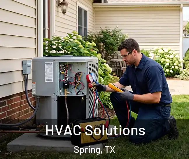  HVAC Solutions Spring, TX