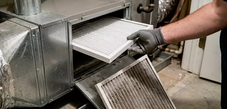 Window and Split Unit Filter Cleaning in Spring