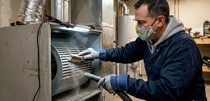 Commercial Vent Decontamination in Spring