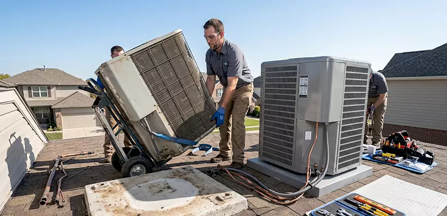 High-Efficiency Emergency Replacement in Spring