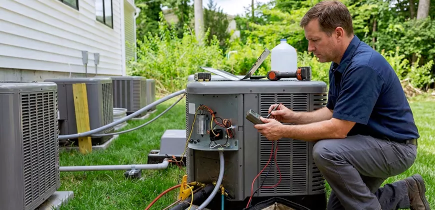 Heat Pump Conversion in Spring