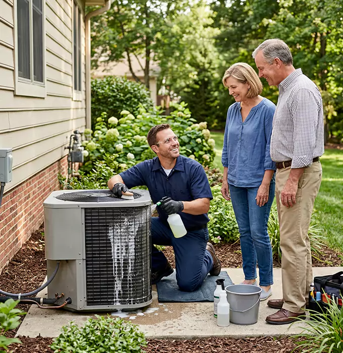 Why Spring, TX Homeowners Choose Quality HVAC Spring for AC Coil Cleaning?